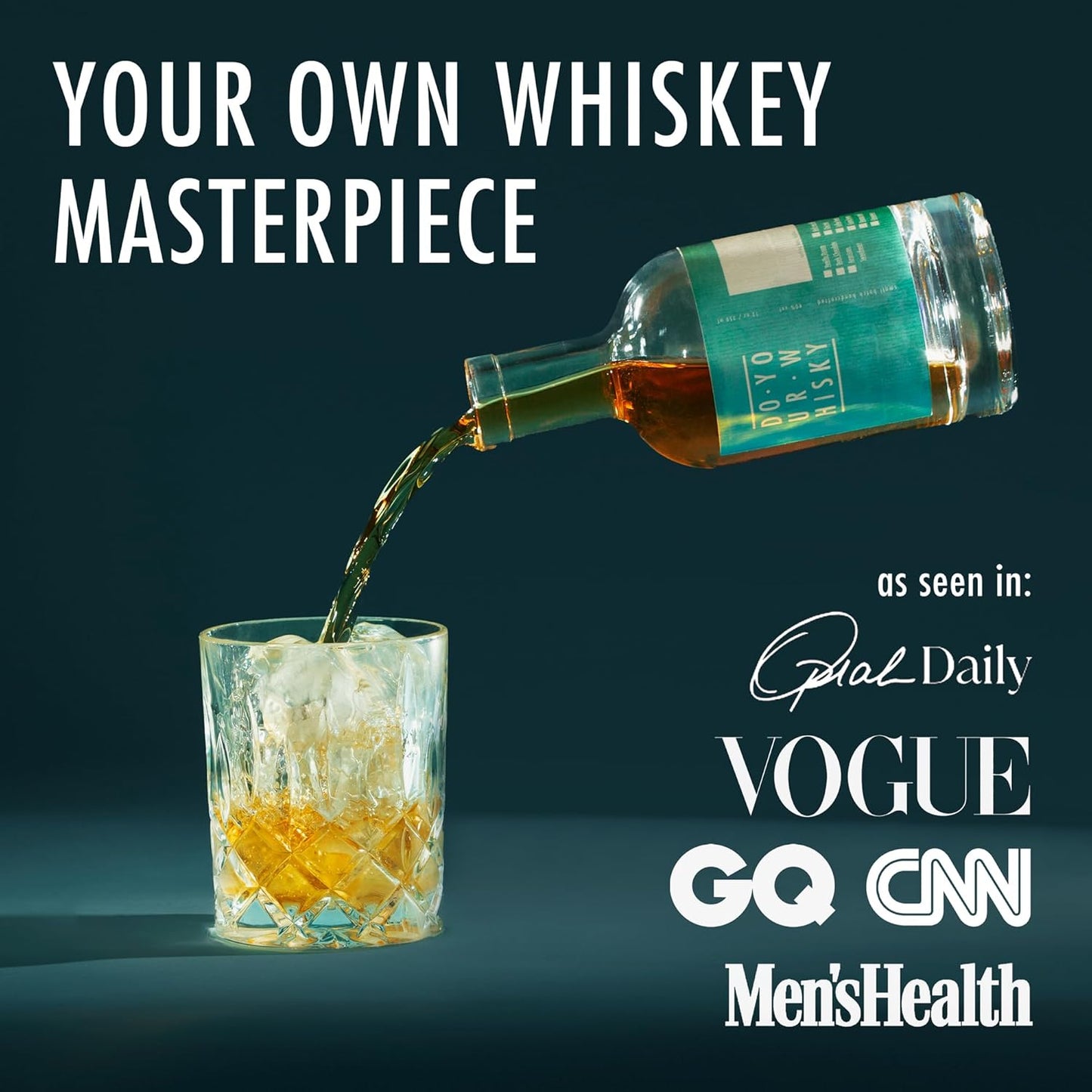 DO Your Whiskey – DIY Whiskey Infusion Kit (12 Woodchips & Botanicals)