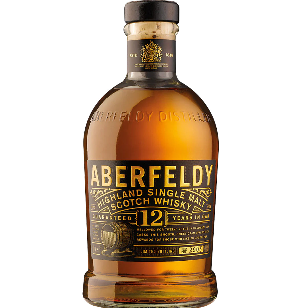 Aberfeldy 12 Year Old Single Malt Scotch Whisky – Lost N Liquor