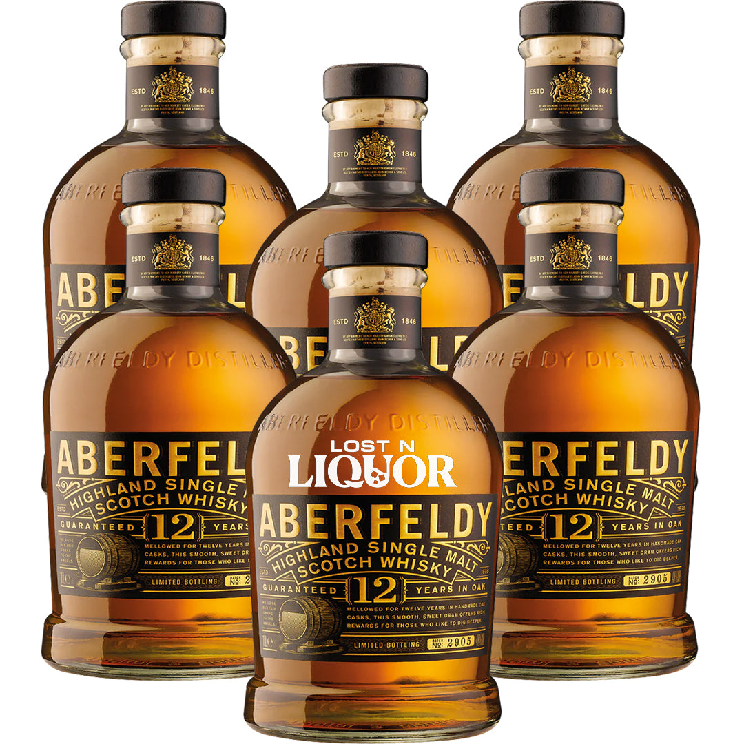 Aberfeldy 12 Year Old Single Malt Scotch Whisky – Lost N Liquor