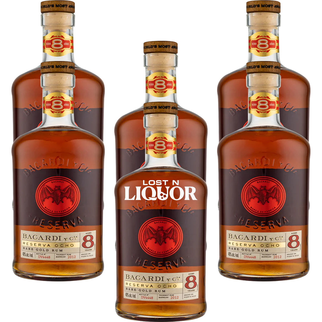 Bacardi 8 Year Gold Reserva Rum_LostNLiquor.com