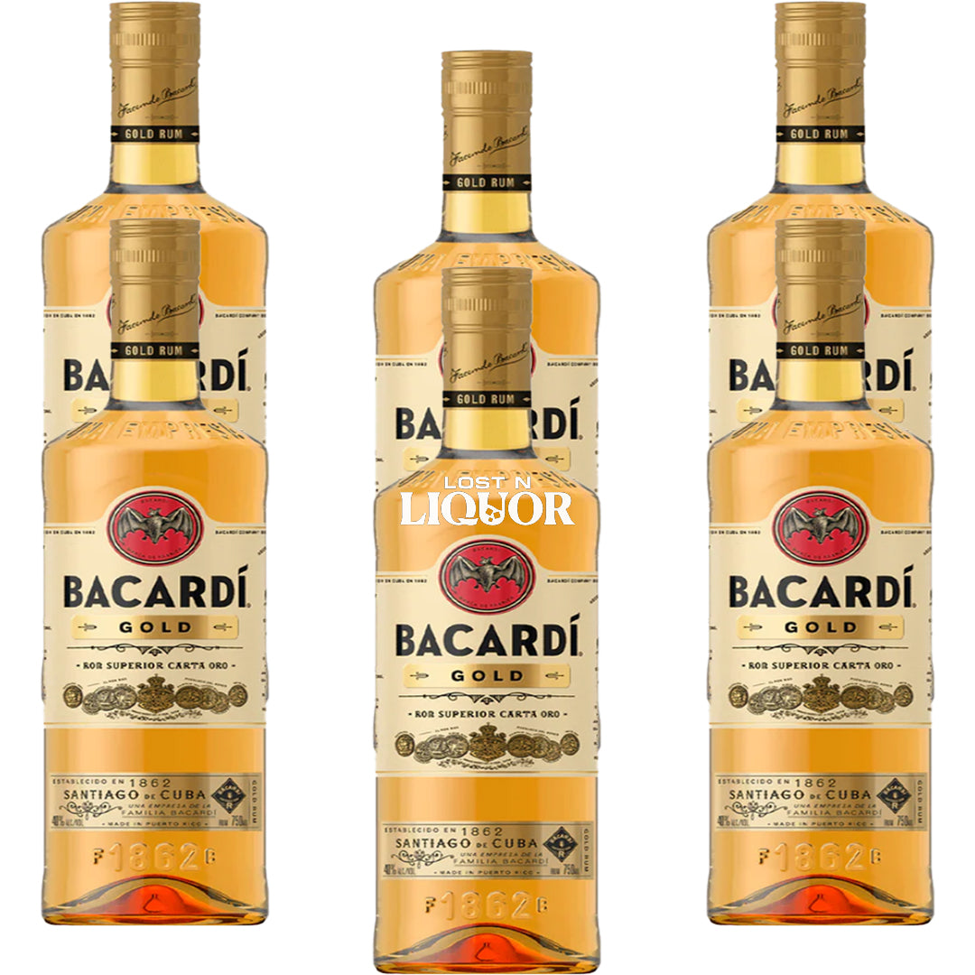 Bacardi Gold Rum 1.75L_LostNLiquor.com