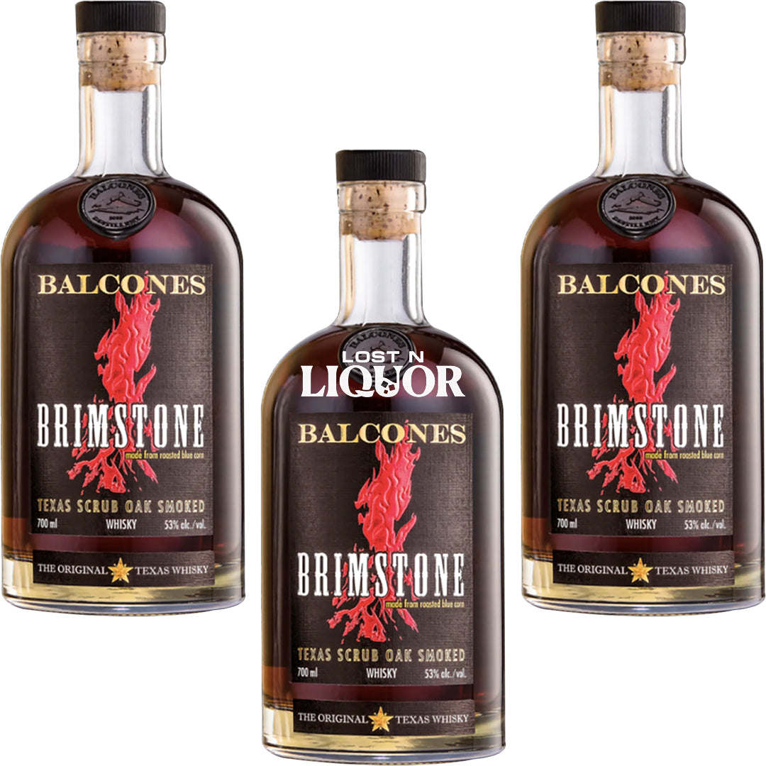 Balcones Brimstone Texas Scrub Oak Smoked Corn Whiskey_LostNLiquor.com