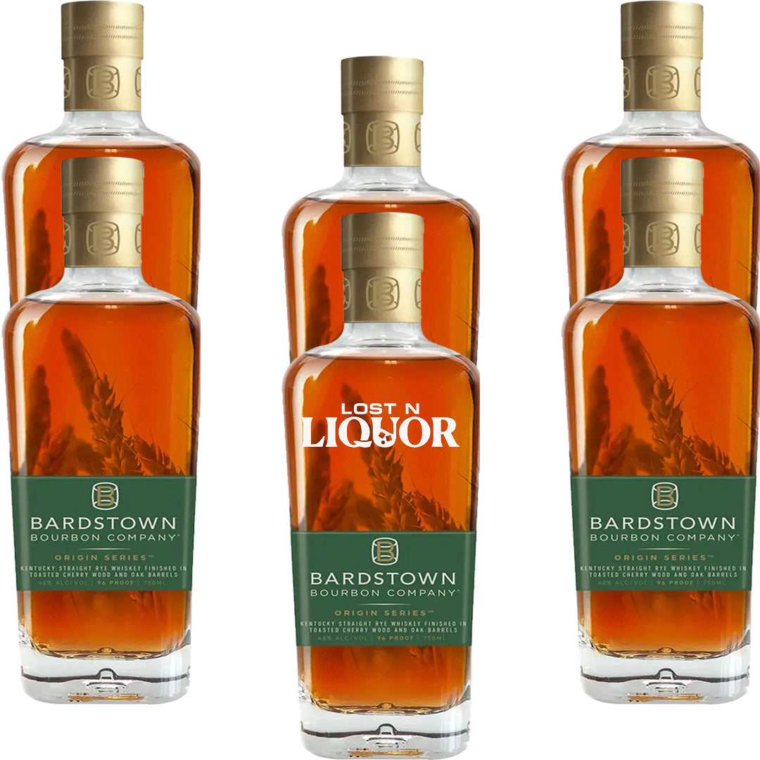 Bardstown Bourbon Company Origin Series Finished In Toasted Cherry Wood And Oak Barrels Bourbon Whiskey_LostNLiquor.com