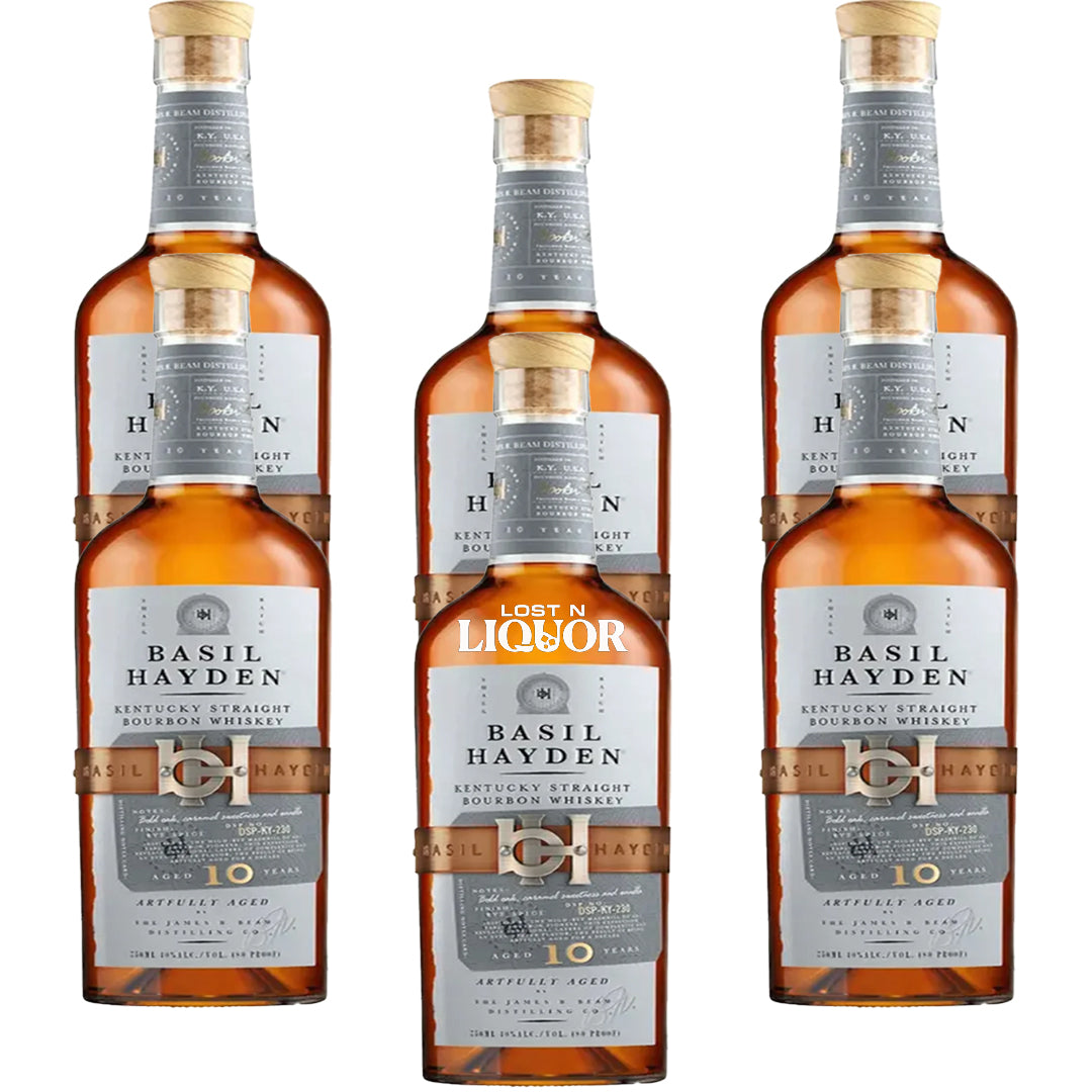 Basil Hayden Aged 10 Years Kentucky Straight Bourbon Whiskey_LostNLiquor.com