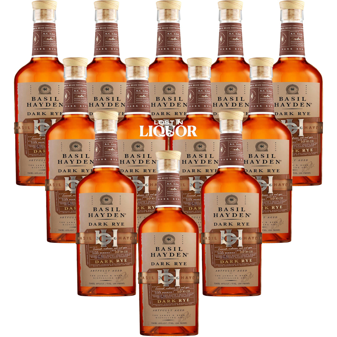 Basil Hayden's Dark Rye Kentucky Straight Rye Whiskey_LostNLiquor.com