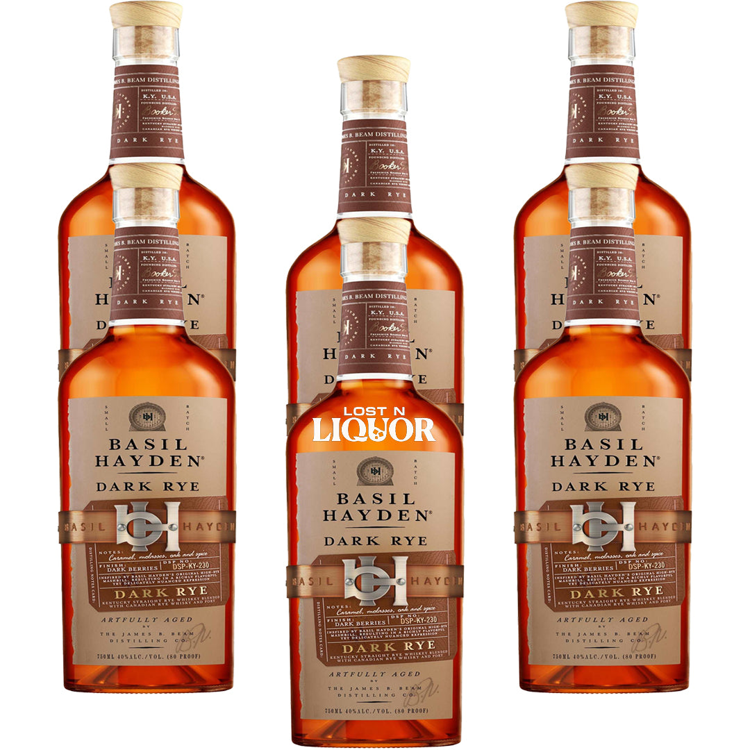 Basil Hayden's Dark Rye Kentucky Straight Rye Whiskey_LostNLiquor.com