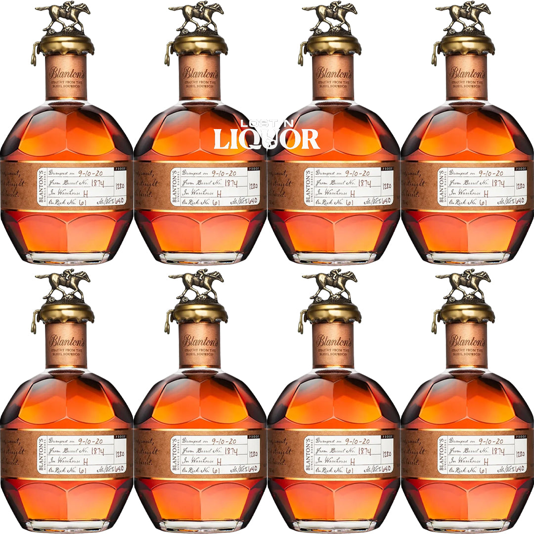 Blanton's Straight From The Barrel Full Complete Horse Collection