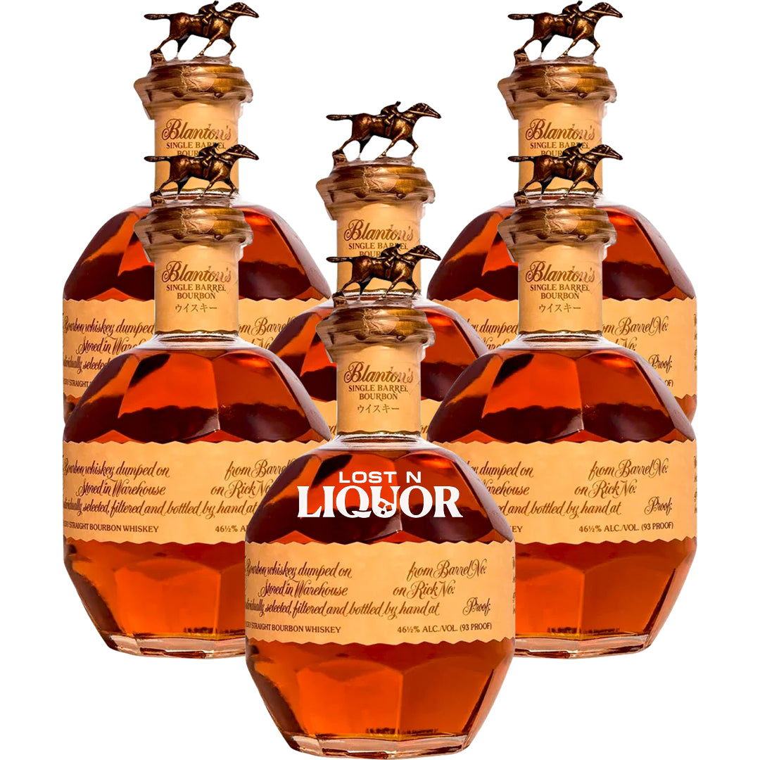 Blanton's Takara Red Single Barrel Bourbon Whiskey_LostNLiquor.com