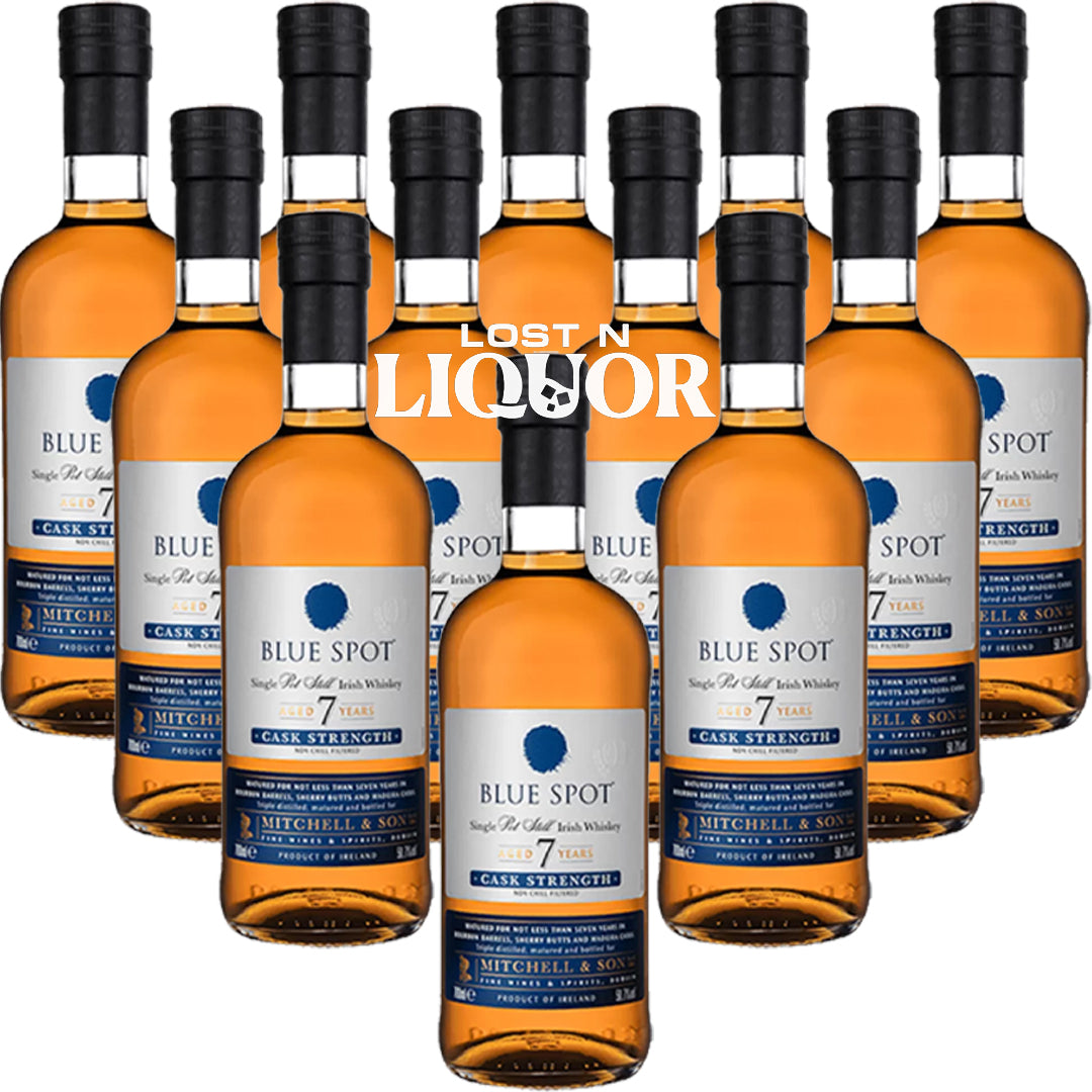 Blue Spot 7 Year Old Cask Strength Irish Whiskey_LostNLiquor.com