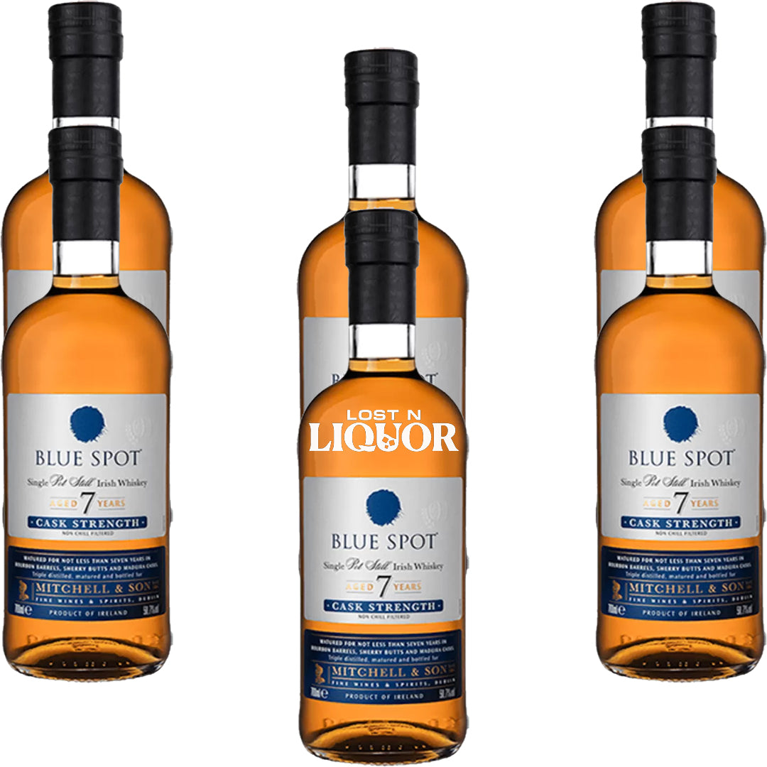 Blue Spot 7 Year Old Cask Strength Irish Whiskey_LostNLiquor.com