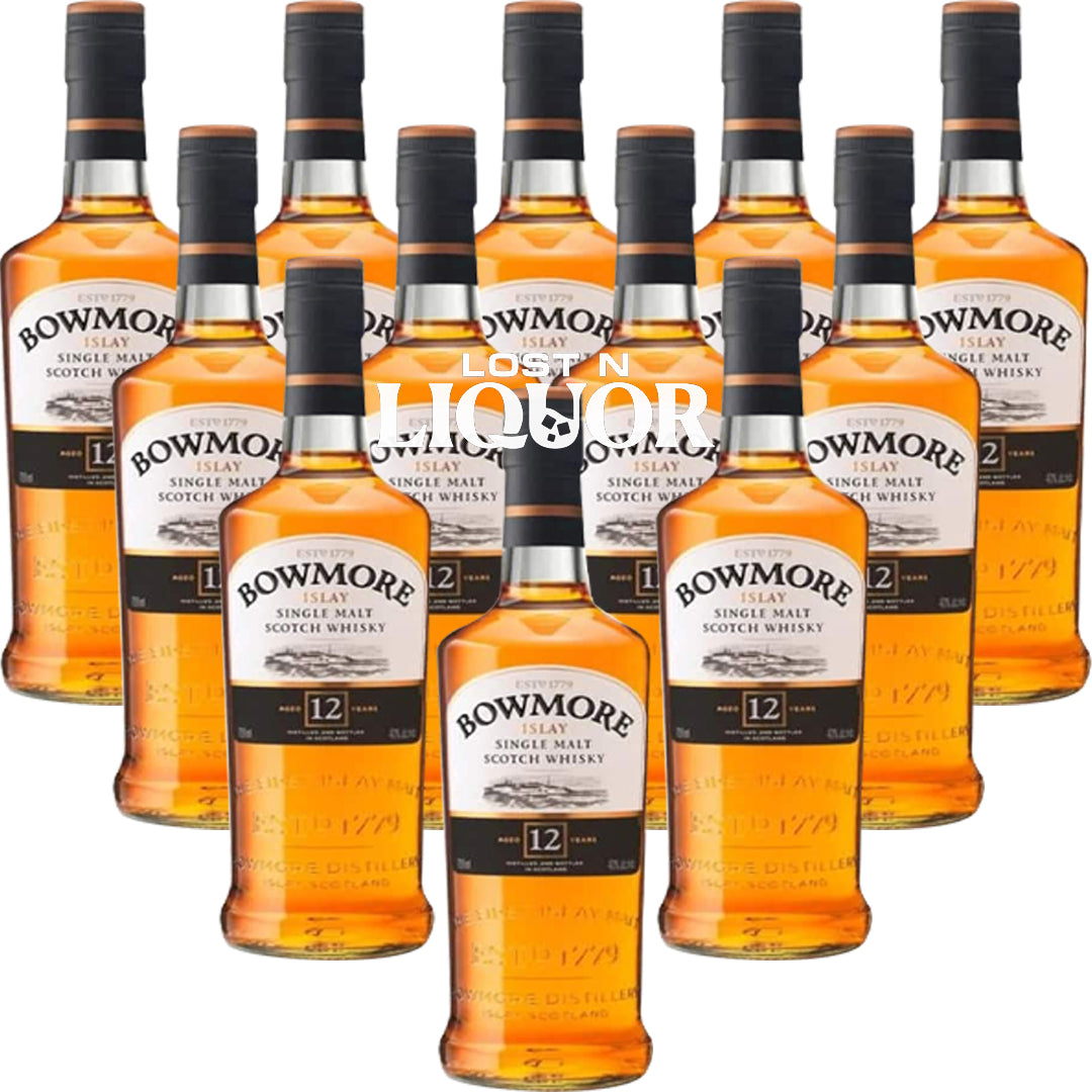 Bowmore 12 Year Islay Single Malt Scotch Whisky_LostNLiquor.com