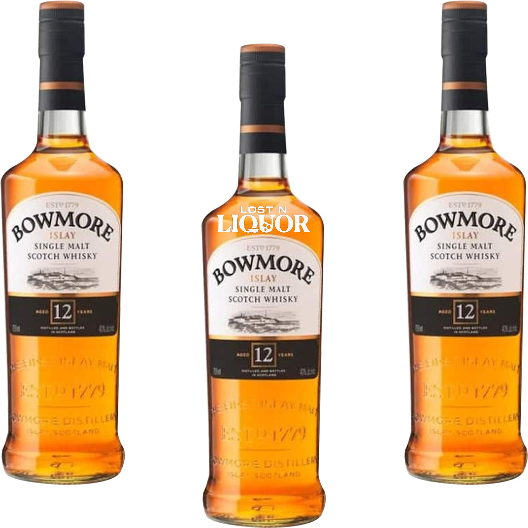 Bowmore 12 Year Islay Single Malt Scotch Whisky_LostNLiquor.com