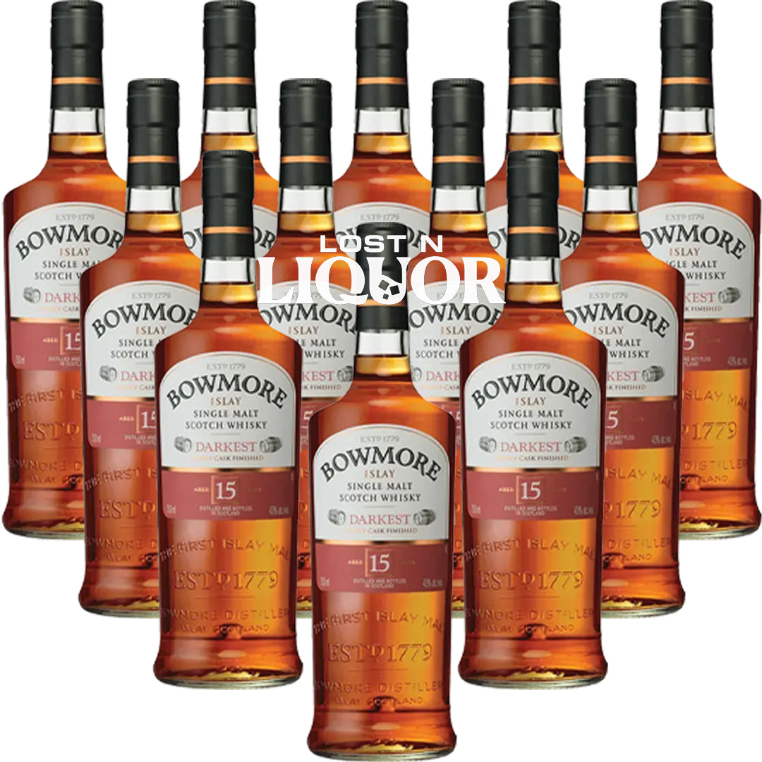 Bowmore 15 Year Darkest Single Malt Scotch Whisky_LostNLiquor.com