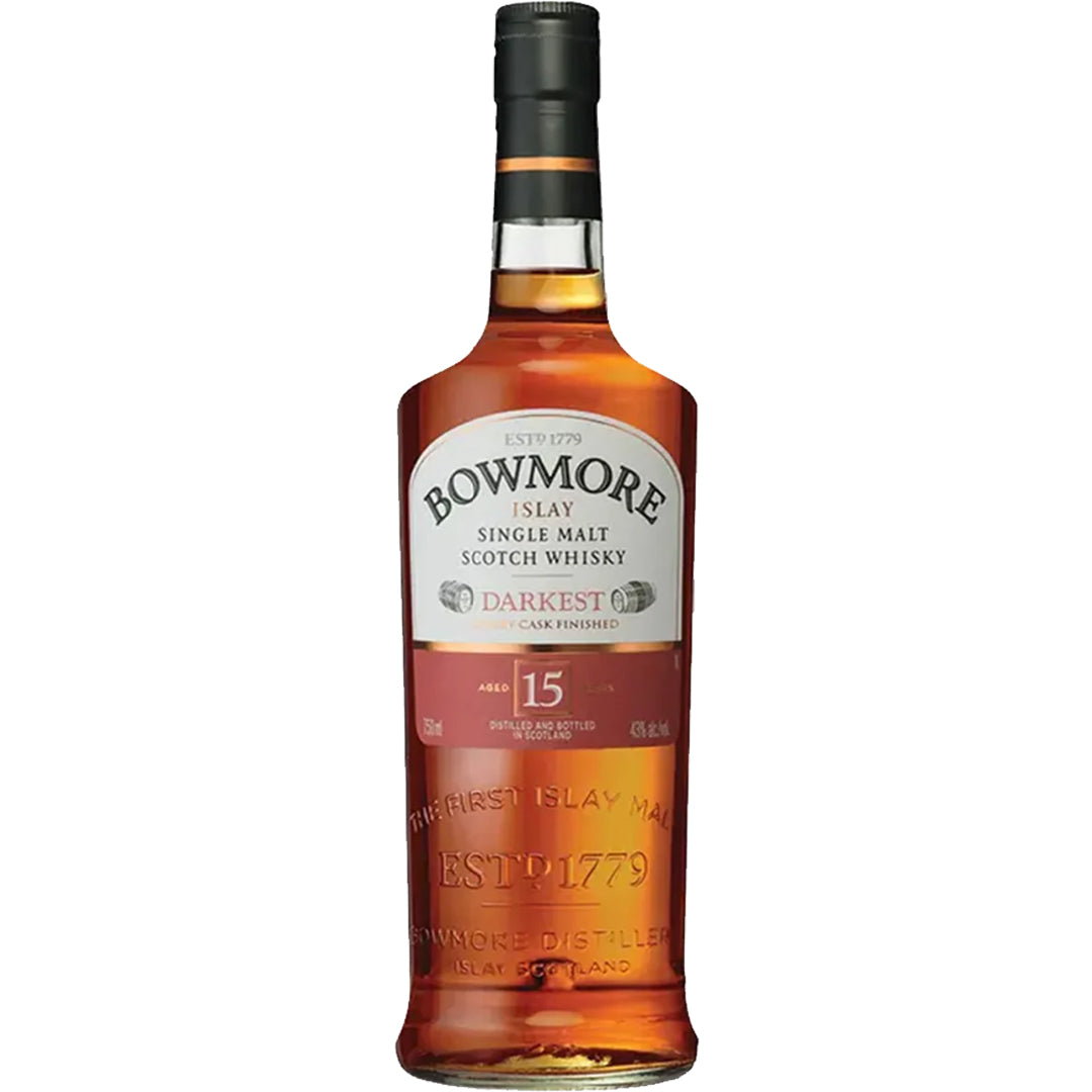 Bowmore 15 Year Darkest Single Malt Scotch Whisky_LostNLiquor.com