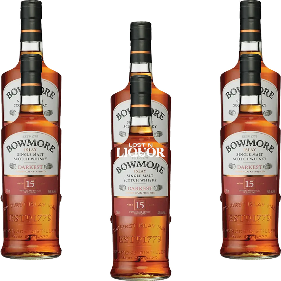 Bowmore 15 Year Darkest Single Malt Scotch Whisky_LostNLiquor.com