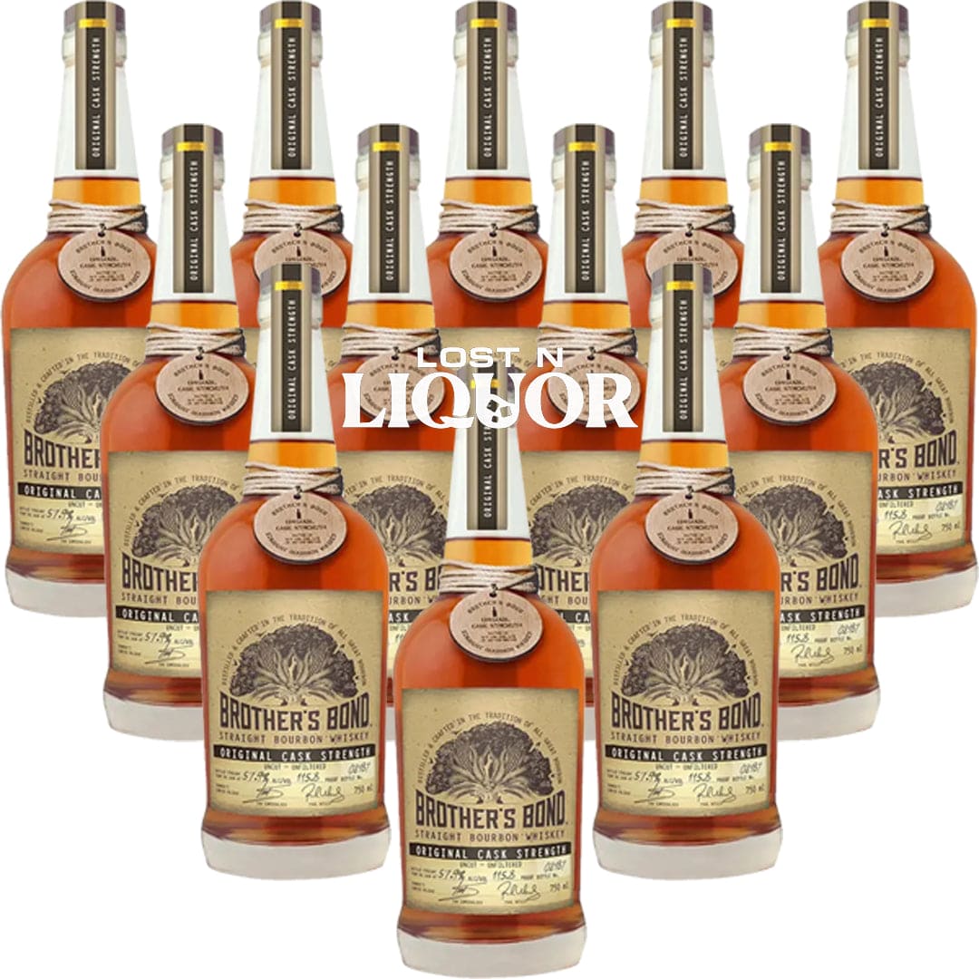 Brother's Bond Original Cask Strength Straight Bourbon Whiskey_LostNLiquor.com