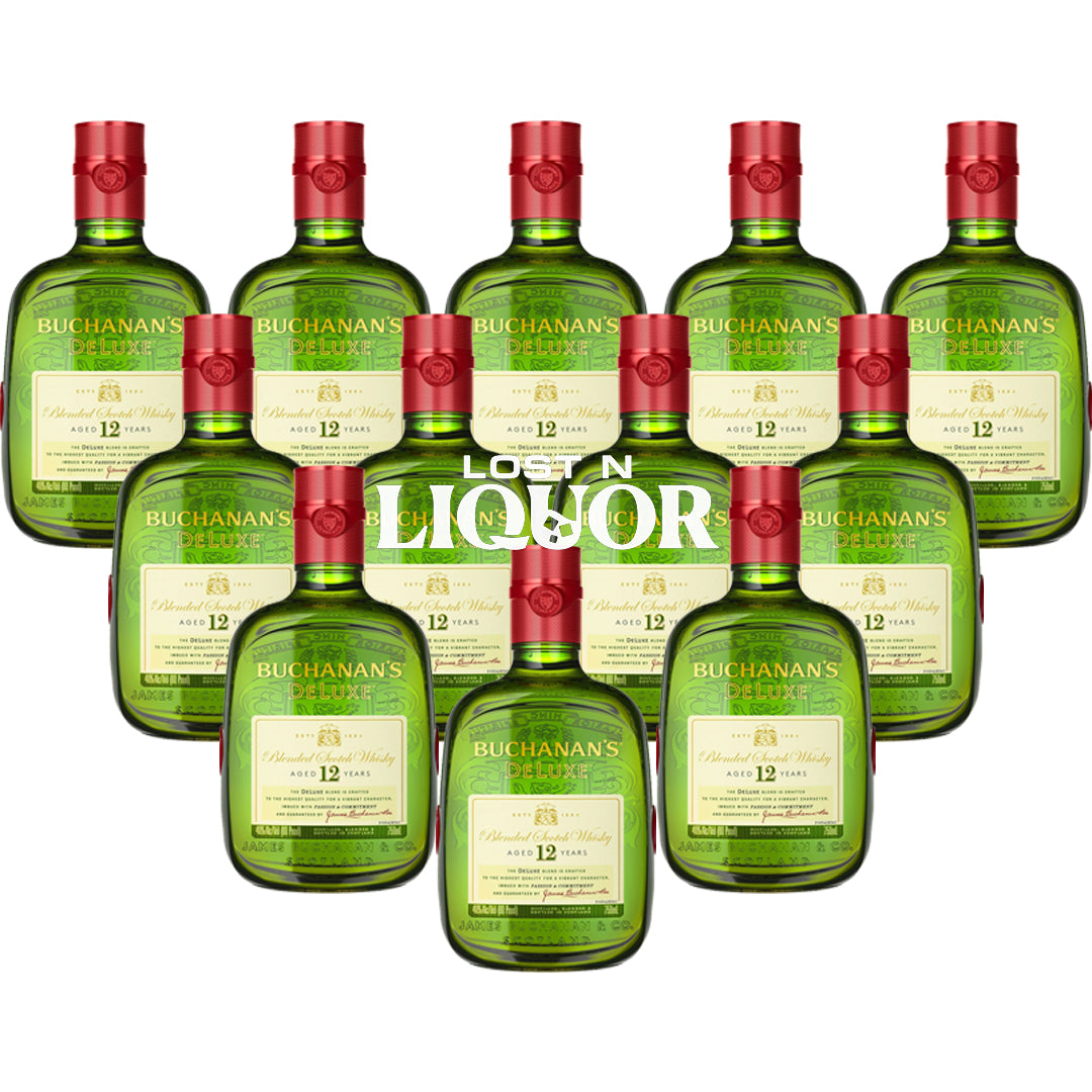 Buchanan's Deluxe Aged 12 Years Blended Scotch Whisky_LostNLiquor.com