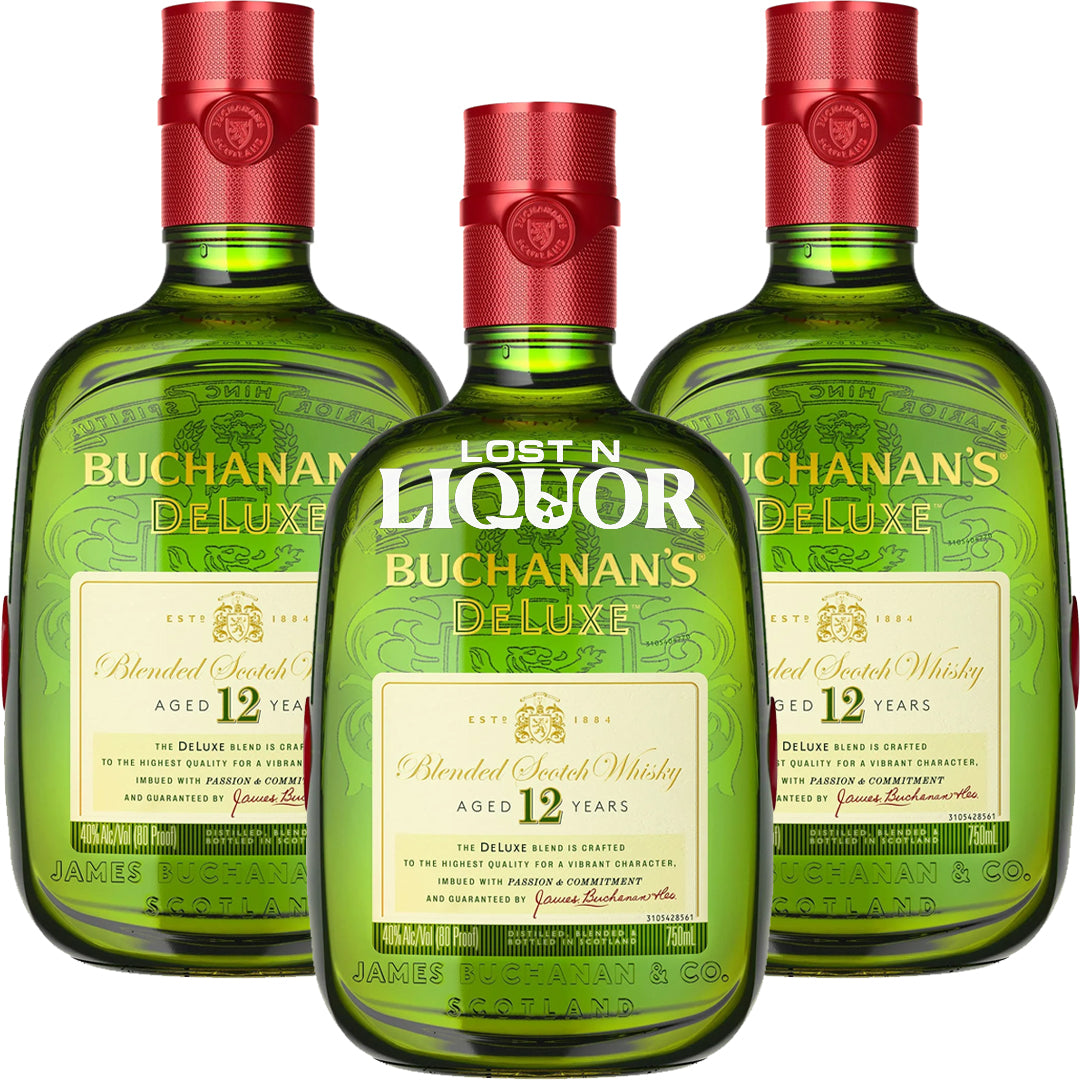 Buchanan's Deluxe Aged 12 Years Blended Scotch Whisky – Lost N