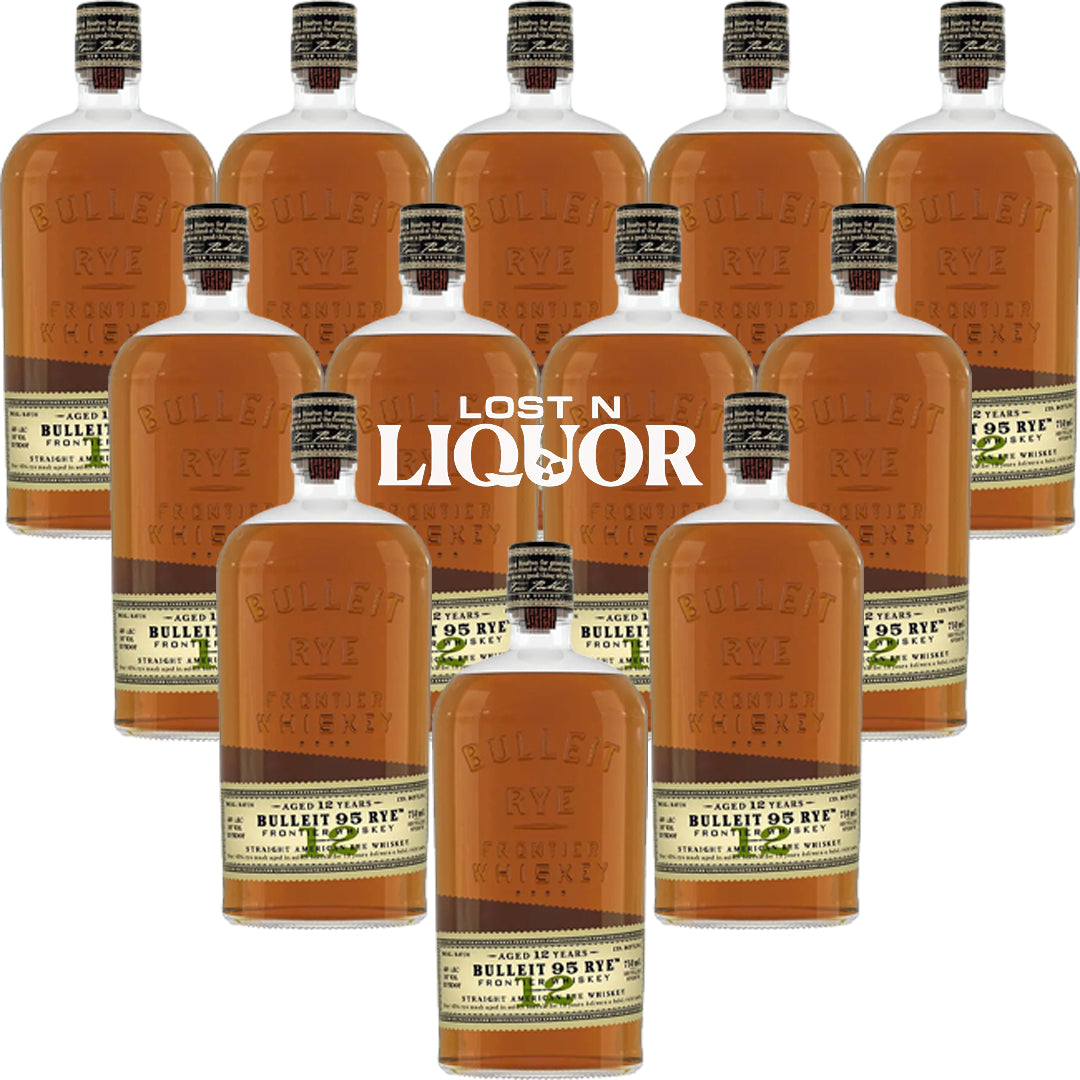 Bulleit 95 Rye 12 Year Frontier Whiskey_LostNLiquor.com