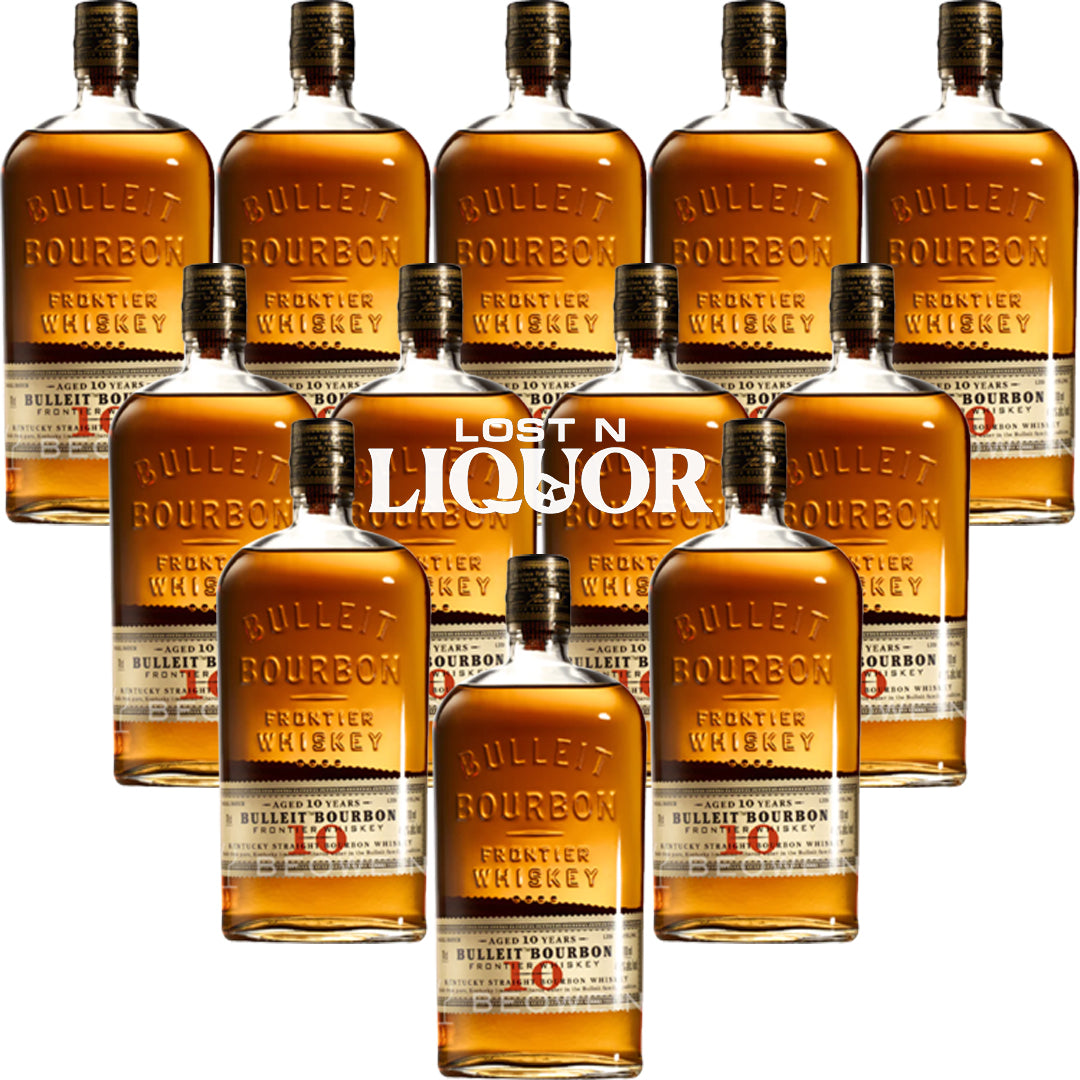 Bulleit Bourbon Aged 10 Years Frontier Whiskey_LostNLiquor.com