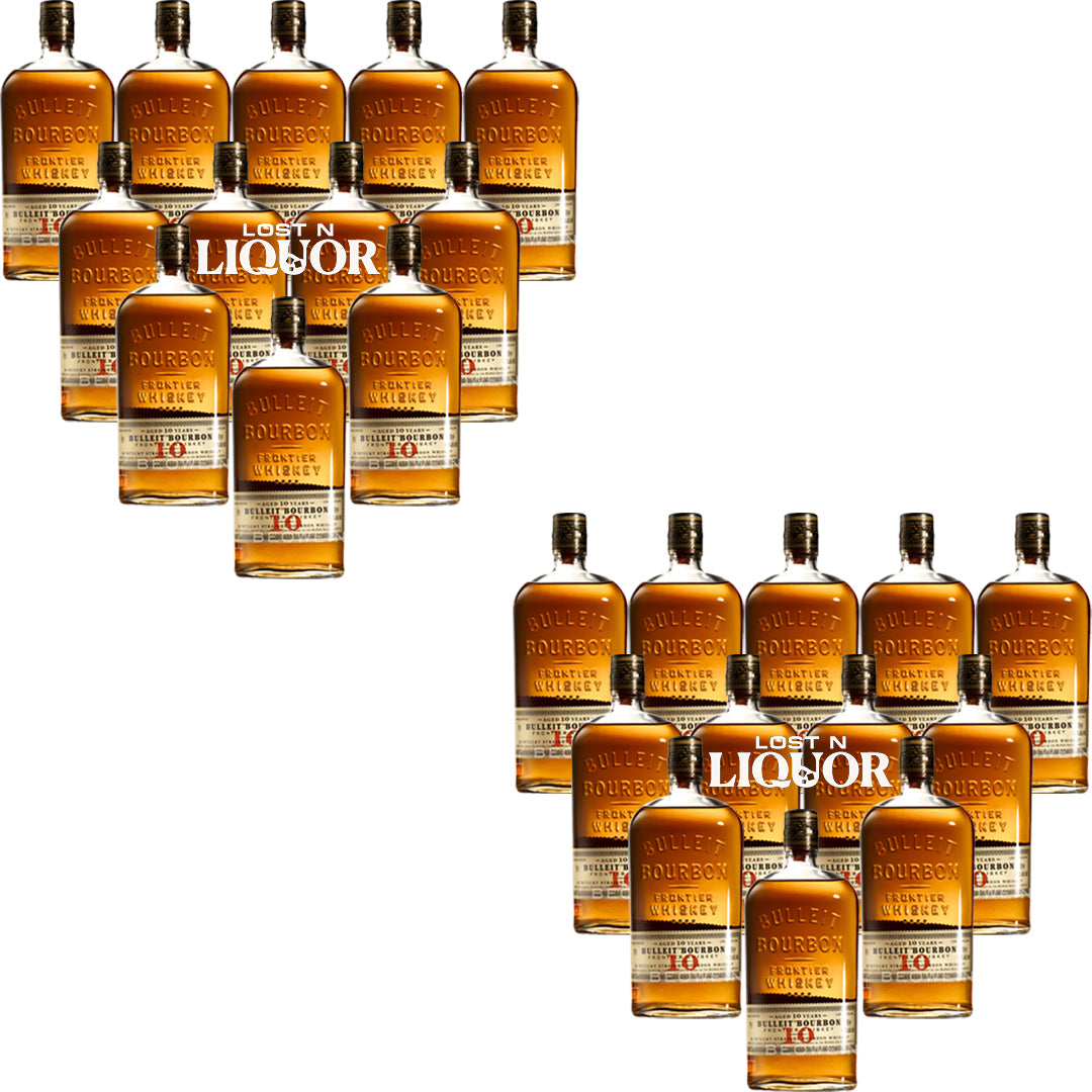Bulleit Bourbon Aged 10 Years Frontier Whiskey_LostNLiquor.com
