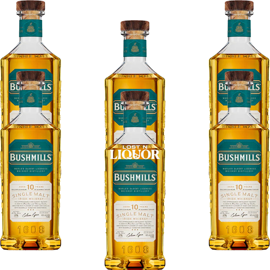 Bushmills 10 Year Single Malt Irish Whiskey_LostNLiquor.com