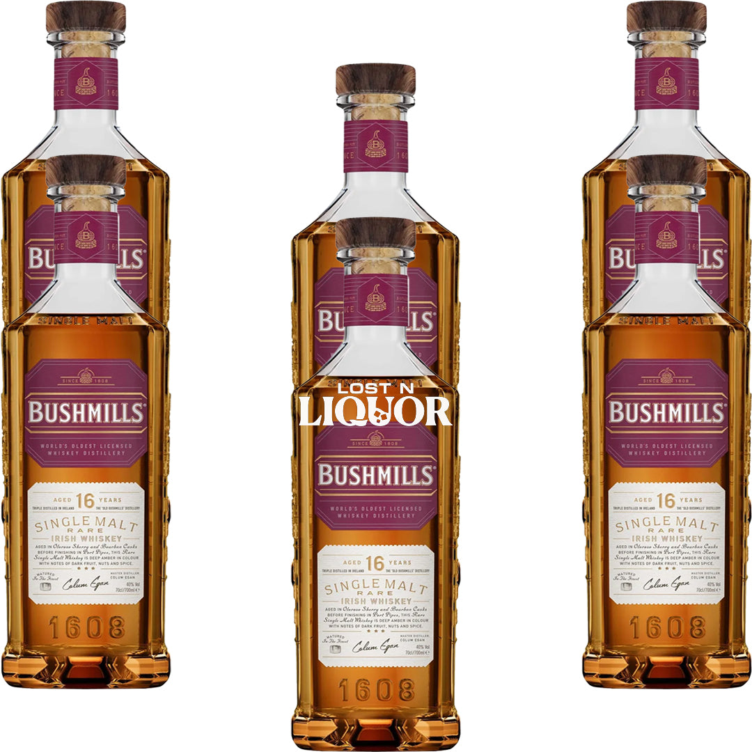 Bushmills 16 Year Single Malt Irish Whiskey – Lost N Liquor