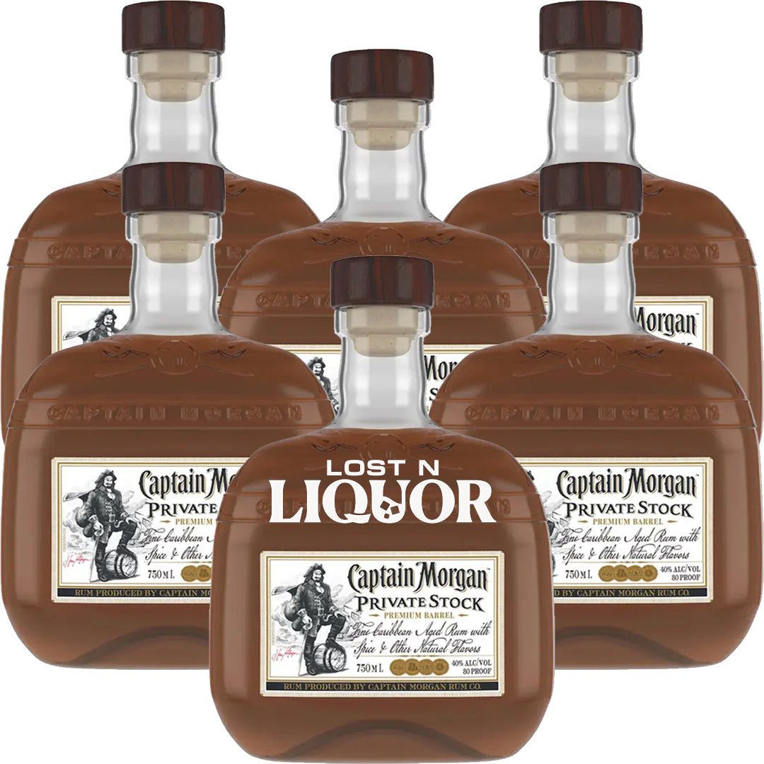 Captain Morgan Private Stock Rum – Lost N Liquor - Online Liquor Store