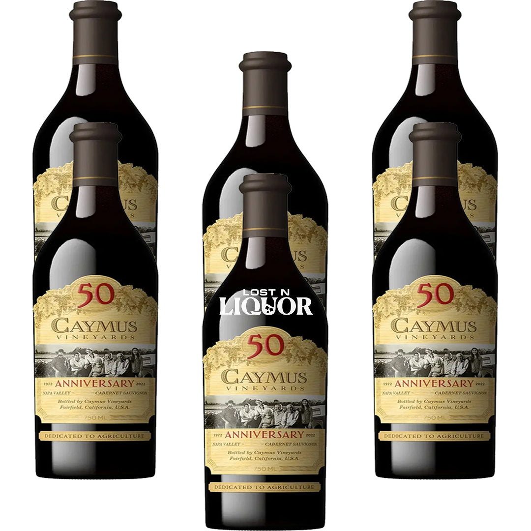Caymus 50th Anniversary Napa Valley Cabernet Sauvignon 2022_LostNLiquor.com