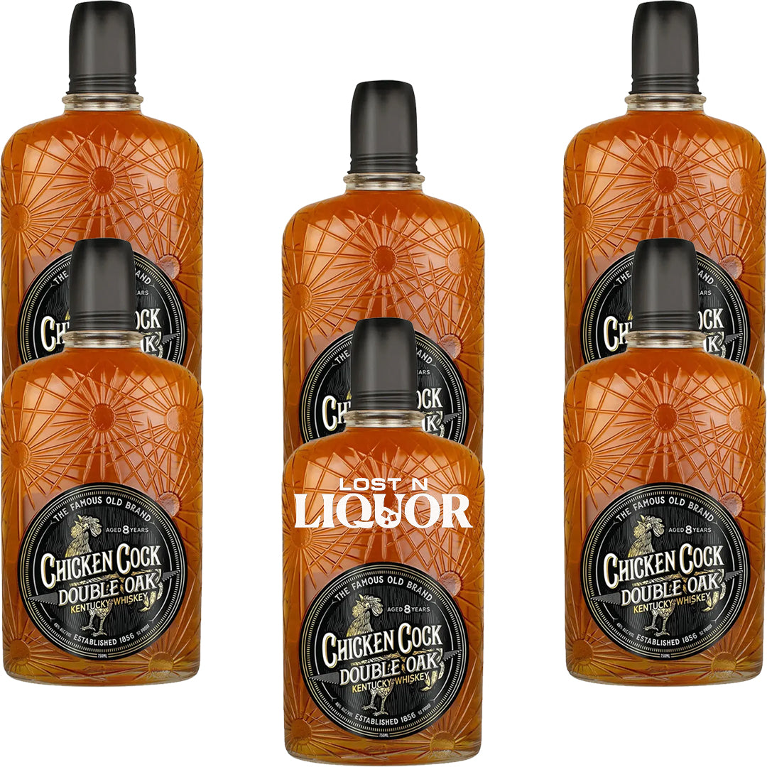 Chicken Cock Double Oak Kentucky Whiskey_LostNLiquor.com