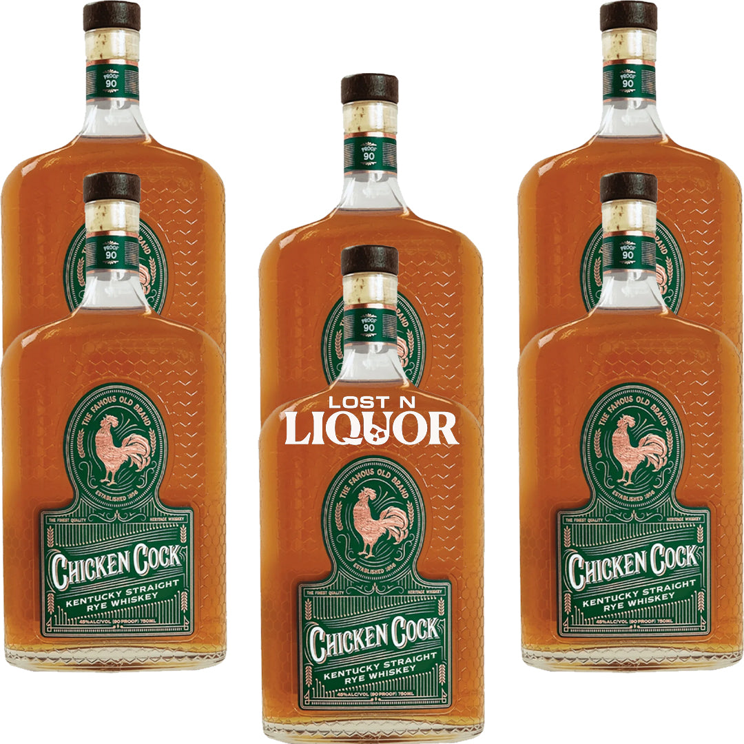 Chicken Cock Kentucky Straight Rye Whiskey_LostNLiquor.com