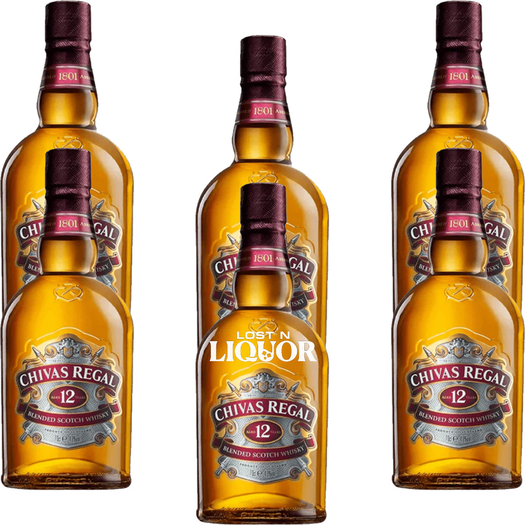Chivas Regal 12 Year Blended Scotch Whisky – Lost N Liquor