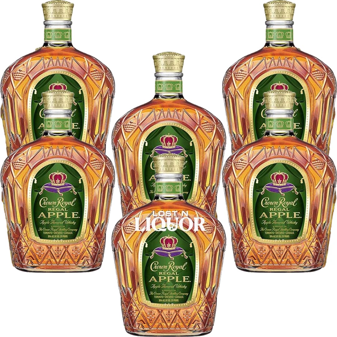 Crown Royal Regal Apple Flavored Whisky (1.75L) – Lost N Liquor