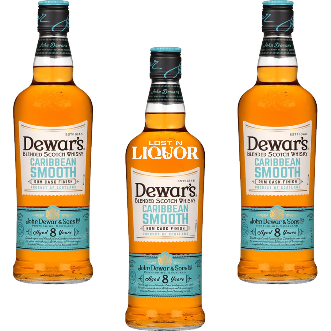 Dewar's Caribbean Smooth Rum Cask Blended Scotch Whisky_LostNLiquor.com