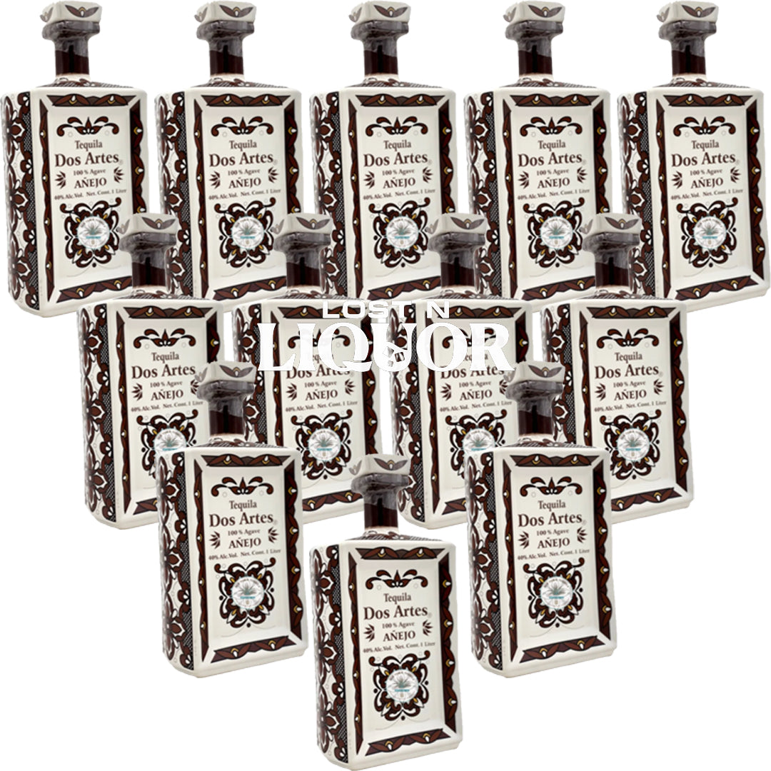 Dos Artes Anejo Tequila (1L)_LostNLiquor.com