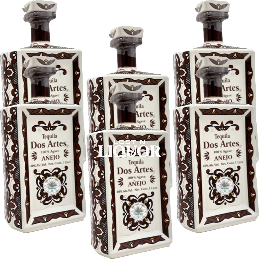 Dos Artes Anejo Tequila (1L)_LostNLiquor.com