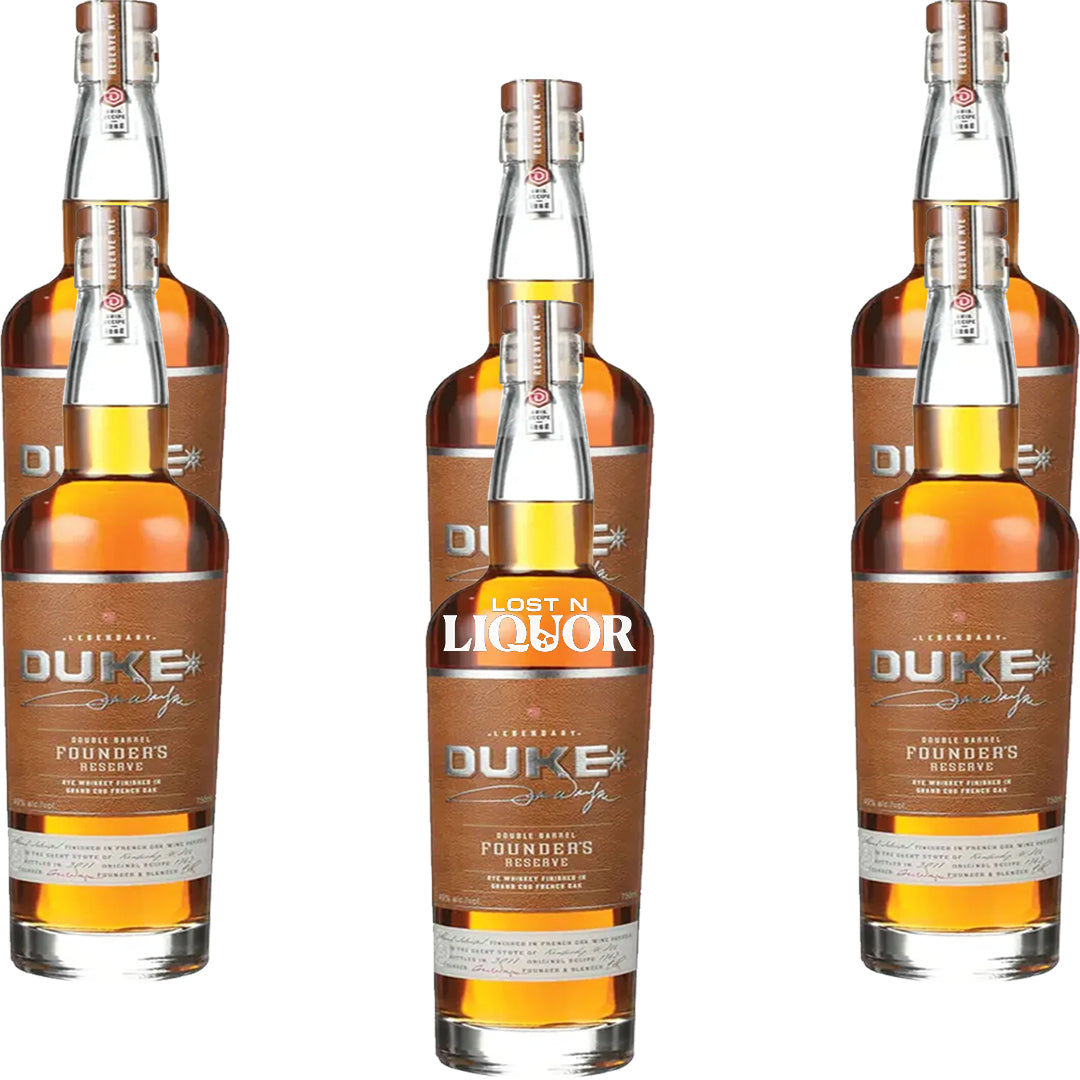 Duke Double Barrel Founder's Reserve Straight Rye Whiskey_LostNLiquor.com