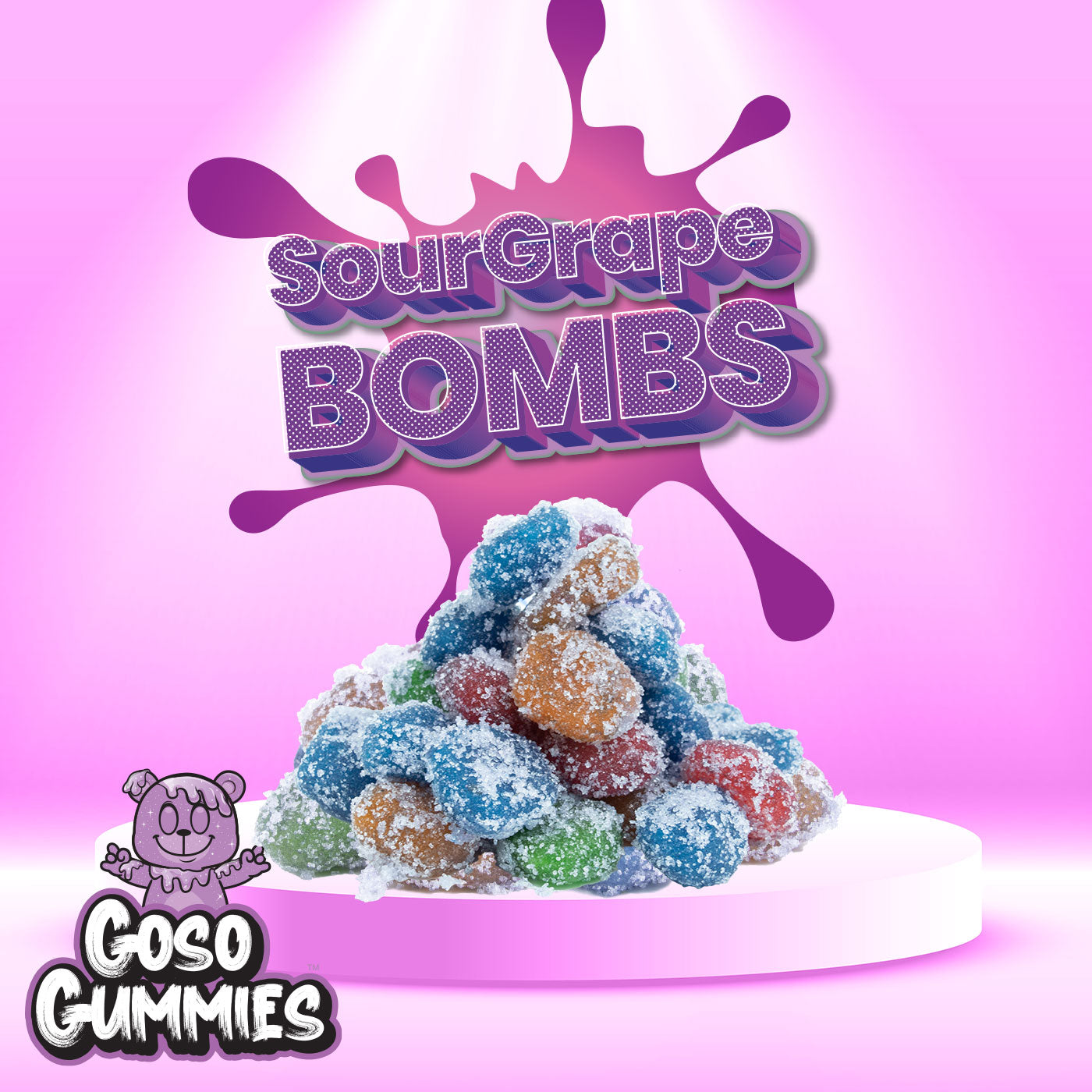Gosogummies Sour Grape Bombs_LostNLiquor.com