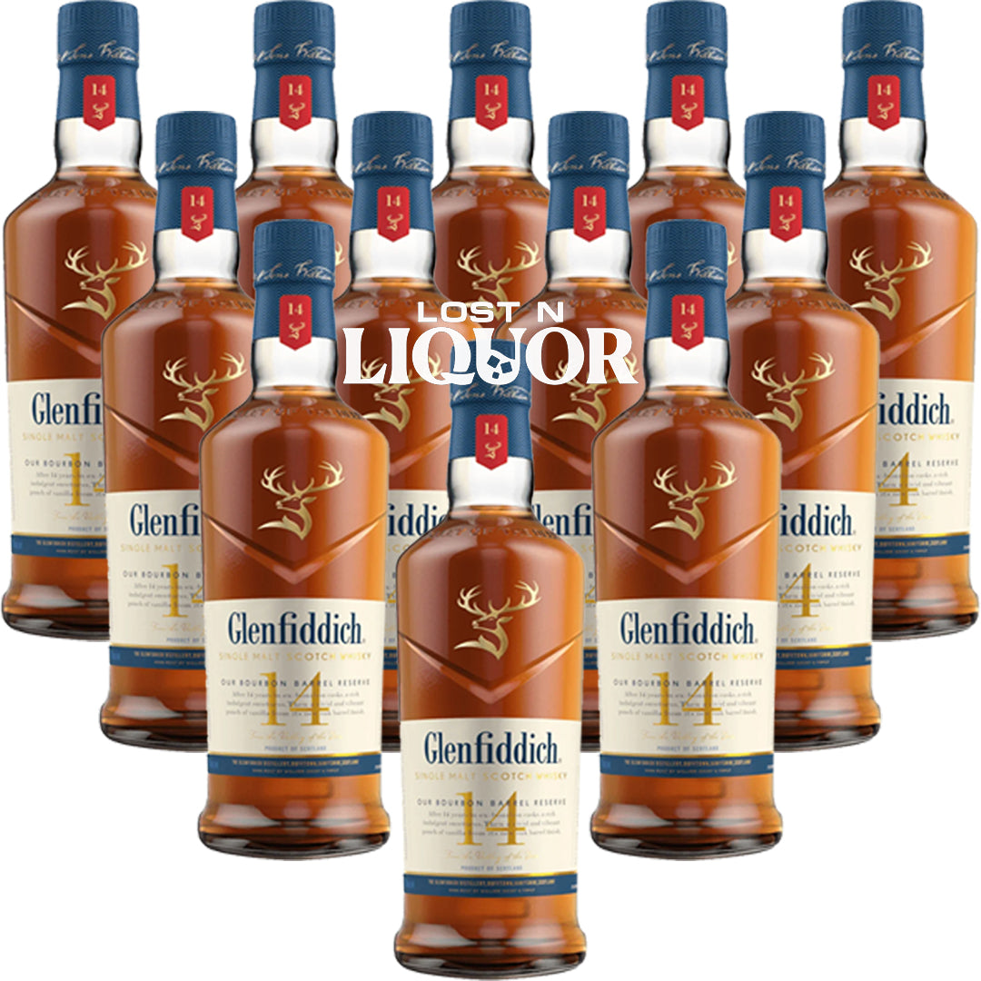 Glenfiddich 14 Year Bourbon Barrel Reserve Single Malt Scotch Whisky_LostNLiquor.com