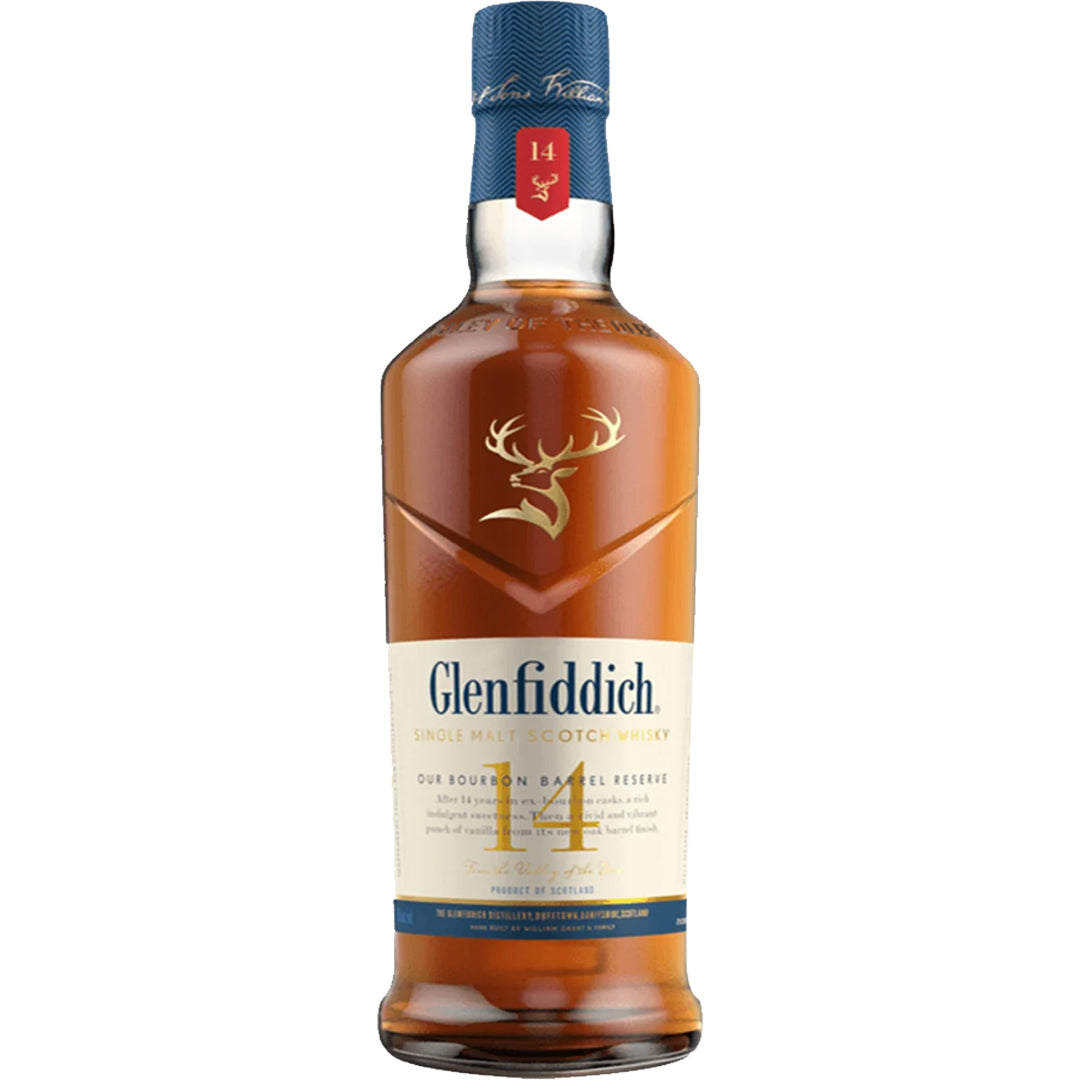Glenfiddich 14 Year Bourbon Barrel Reserve Single Malt Scotch