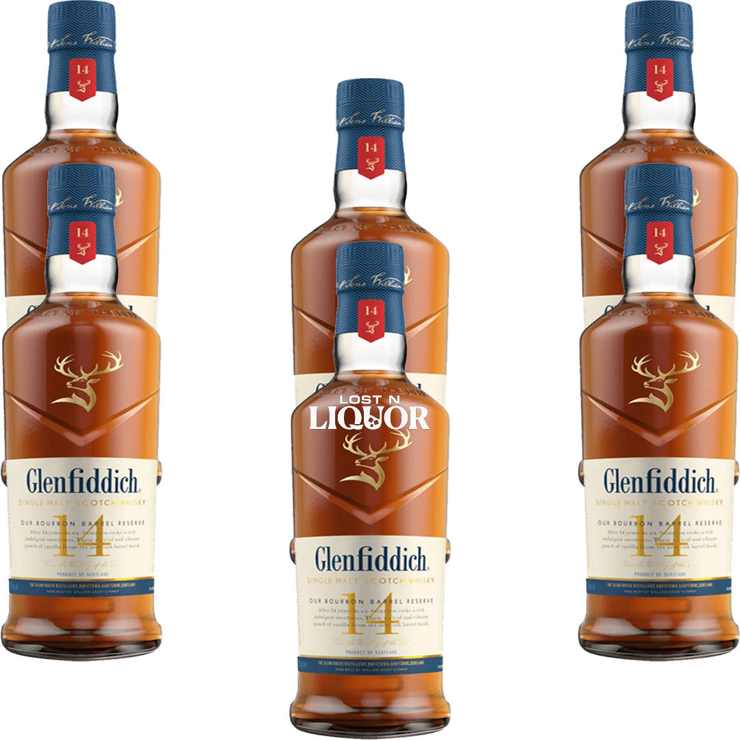 Glenfiddich 14 Year Bourbon Barrel Reserve Single Malt Scotch Whisky_LostNLiquor.com