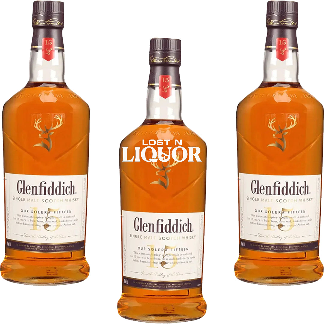 Glenfiddich 15 Year Single Malt Scotch Whisky_LostNLiquor.com