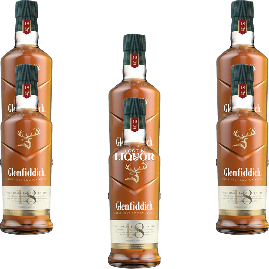 Glenfiddich 18 Year Small Batch Single Malt Scotch Whisky – Lost N