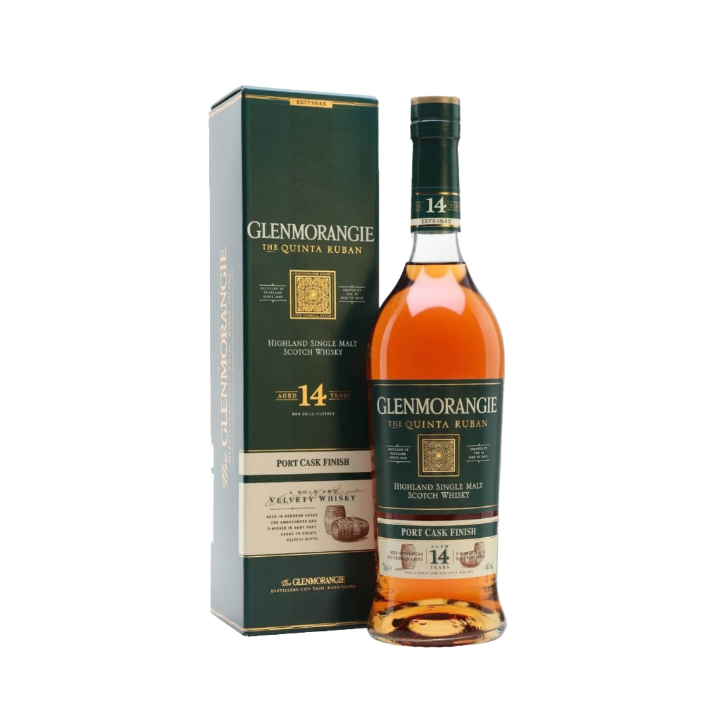 Glenmorangie The Quinta Ruban 14 Year Single Malt Scotch Whisky 