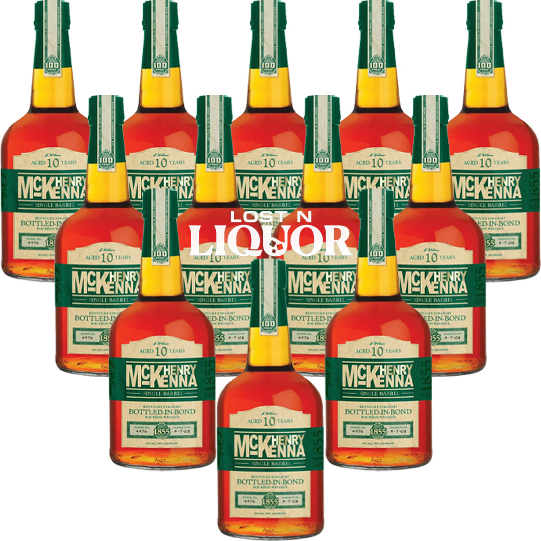 Henry Mckenna 10 Year Single Barrel Kentucky Straight Bottled-In-Bond Bourbon Whiskey_LostNLiquor.com