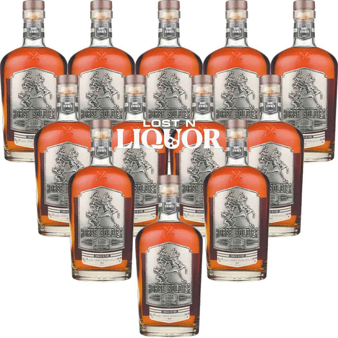 Horse Soldier Reserve Barrel Strength Bourbon Whiskey_LostNLiquor.com