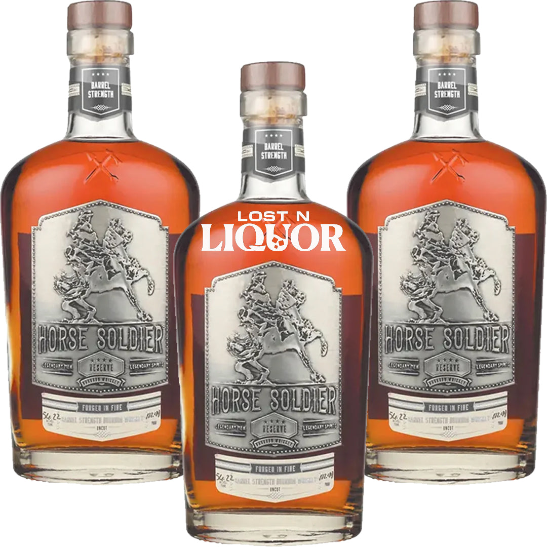 Horse Soldier Reserve Barrel Strength Bourbon Whiskey_LostNLiquor.com