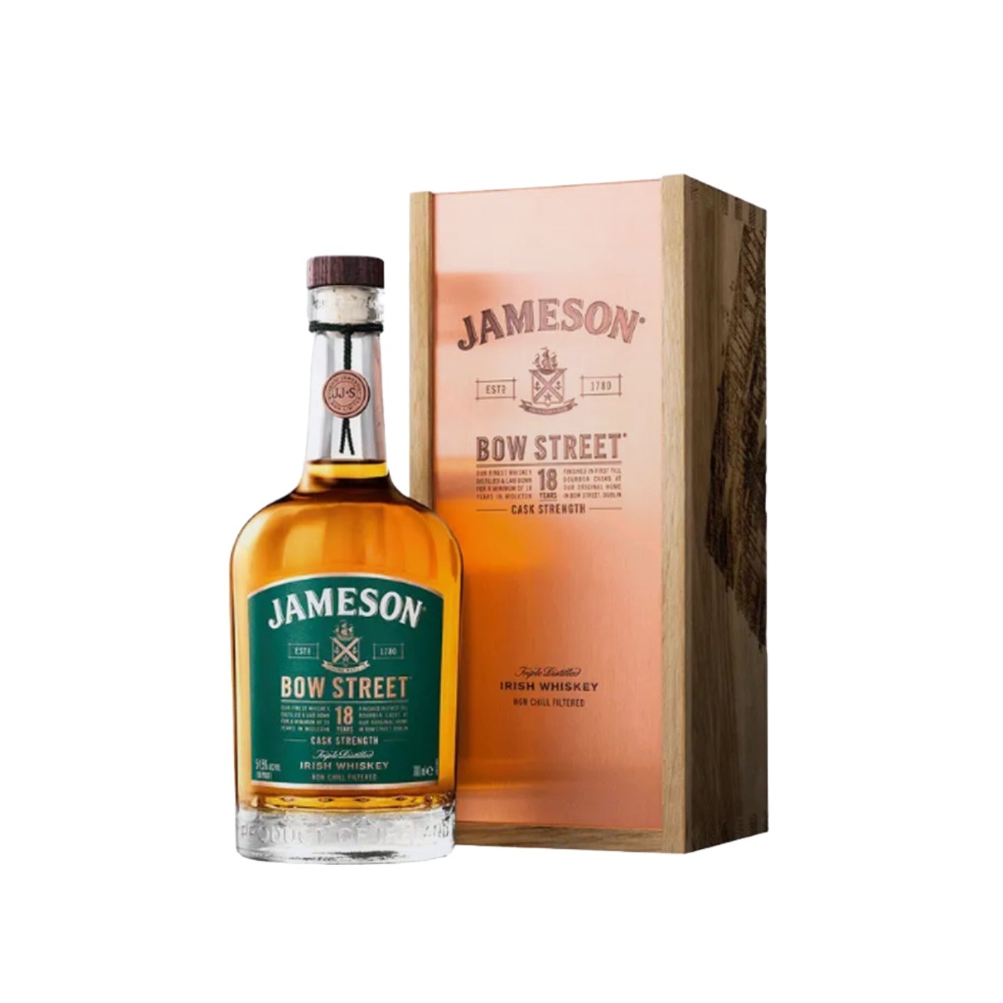 Jameson Bow Street 18 Year Old Cask Strength Irish Whiskey – Lost