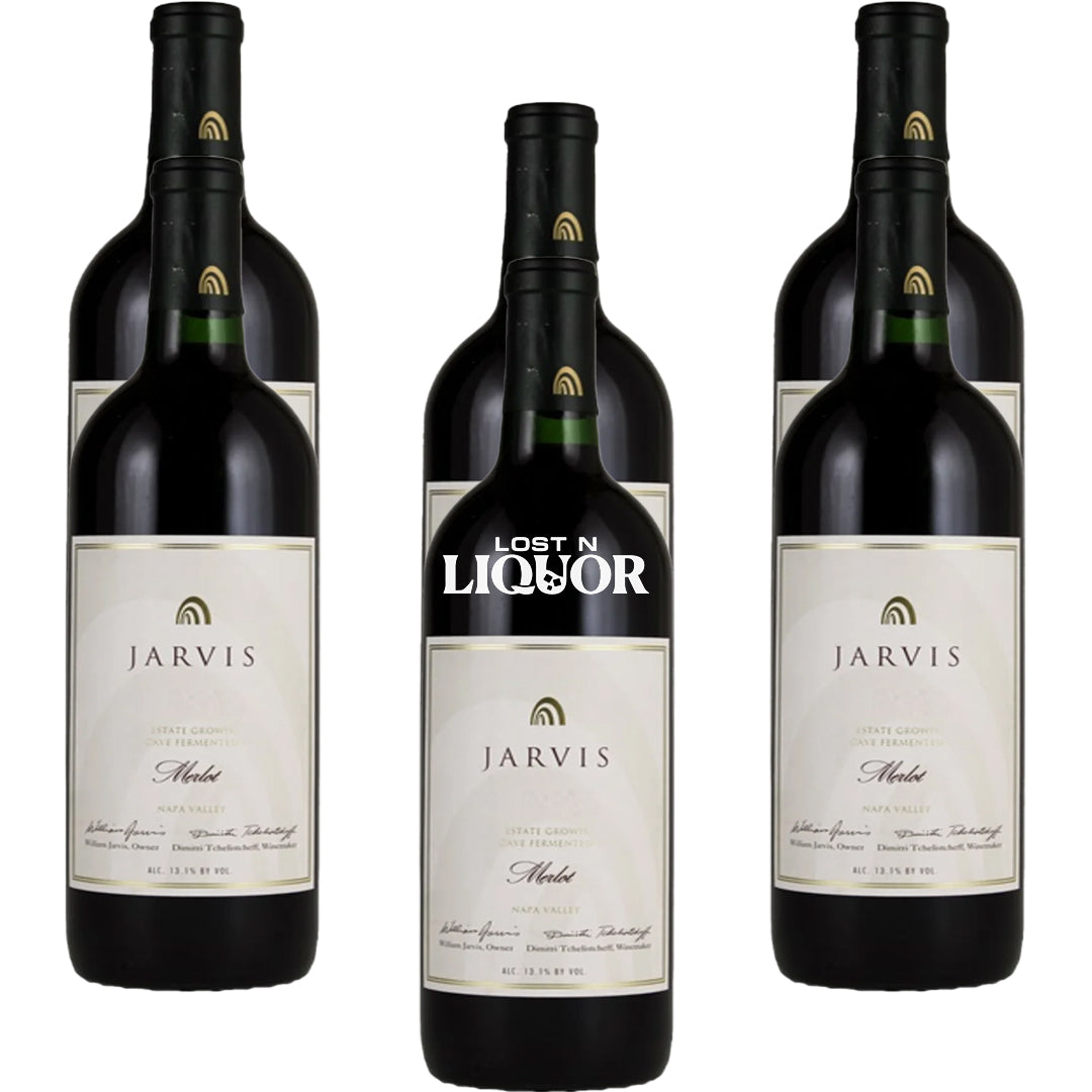 Jarvis Merlot Cave Fermented Napa Valley 2018 (Wood Box)_LostNLiquor.com