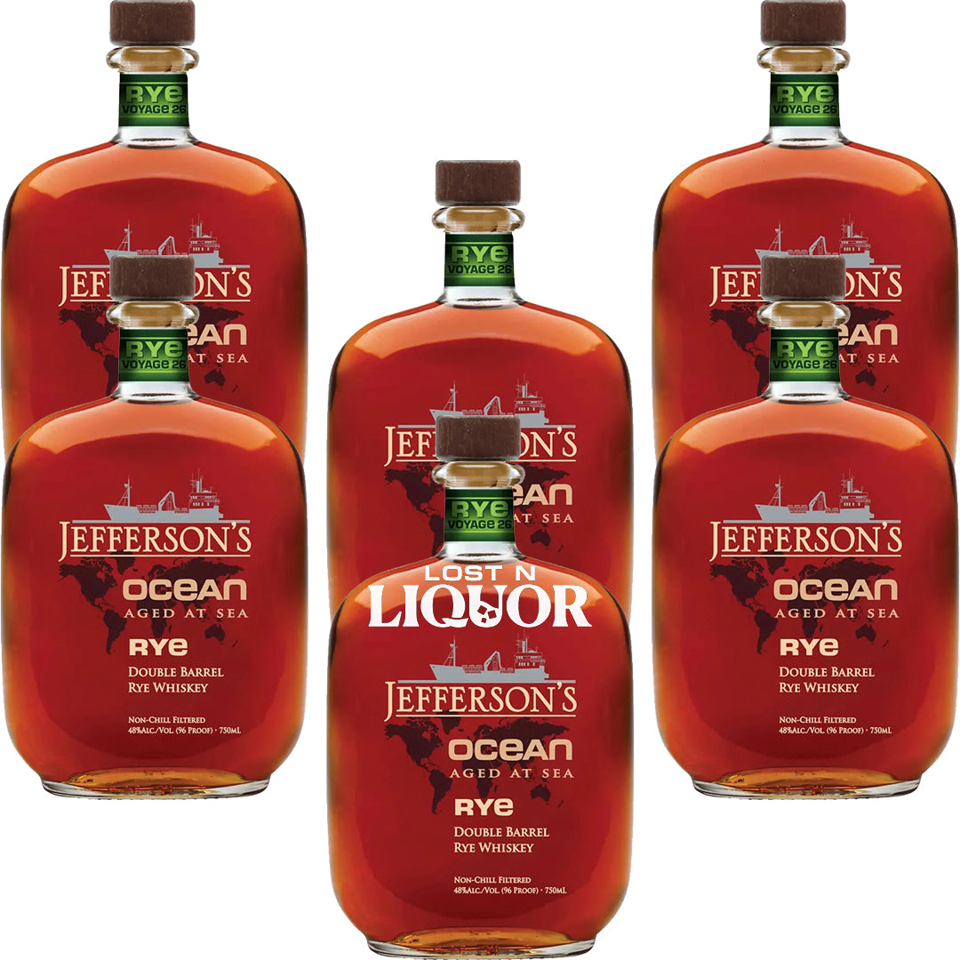 Jefferson's Ocean Aged at Sea Double Barrel Rye Whiskey – Lost N